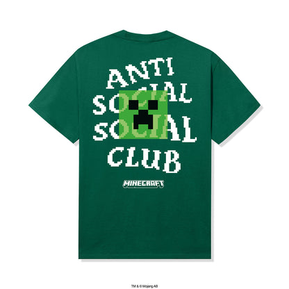 ASSC x Minecraft Creeper Head Logo Tee - Green