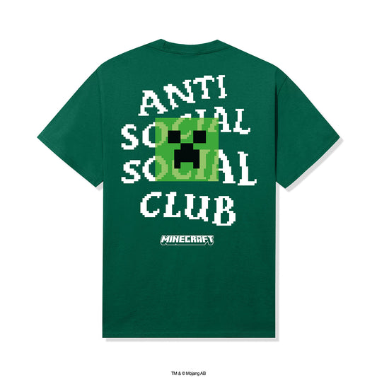 ASSC x Minecraft Creeper Head Logo Tee - Green