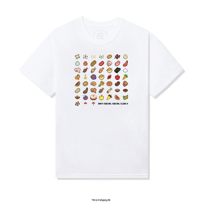 ASSC x Minecraft Food Tee - White