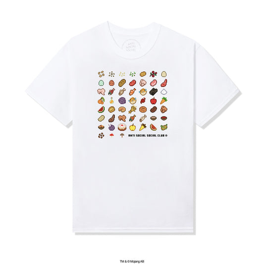 ASSC x Minecraft Food Tee - White