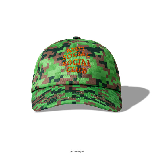 ASSC x Minecraft Pixel Camo 6P Hats - Green
