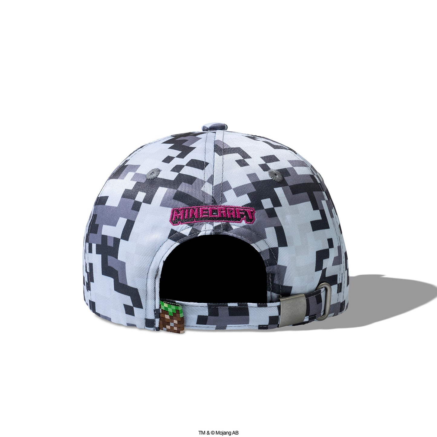 ASSC x Minecraft Pixel Camo 6P Hats - Grey
