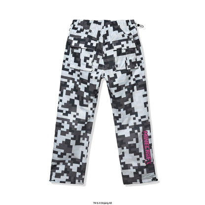 ASSC x Minecraft Pixel Camo Cargo Pant - Grey