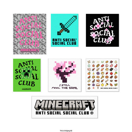 ASSC x Minecraft Sticker - Multi