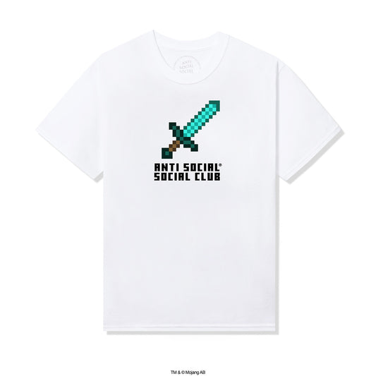 ASSC x Minecraft Sword Tee - White