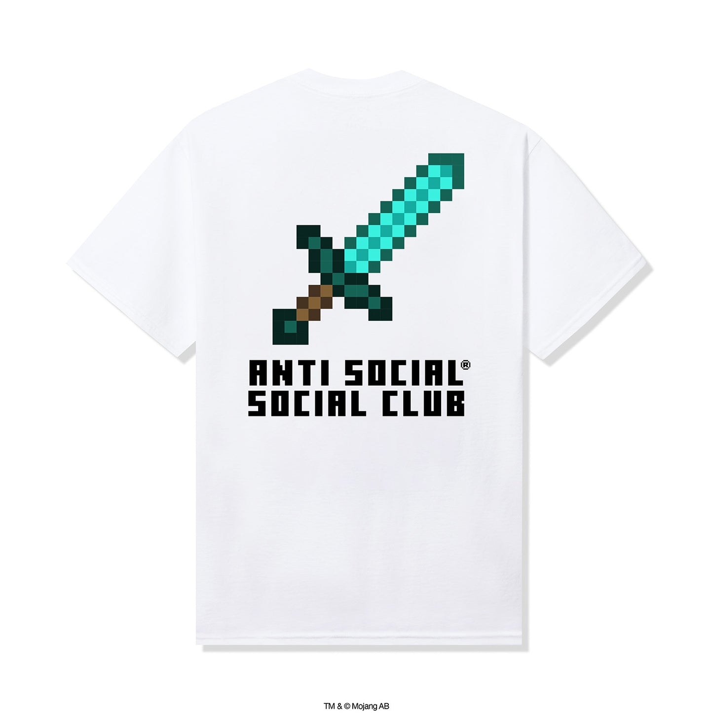 ASSC x Minecraft Sword Tee - White