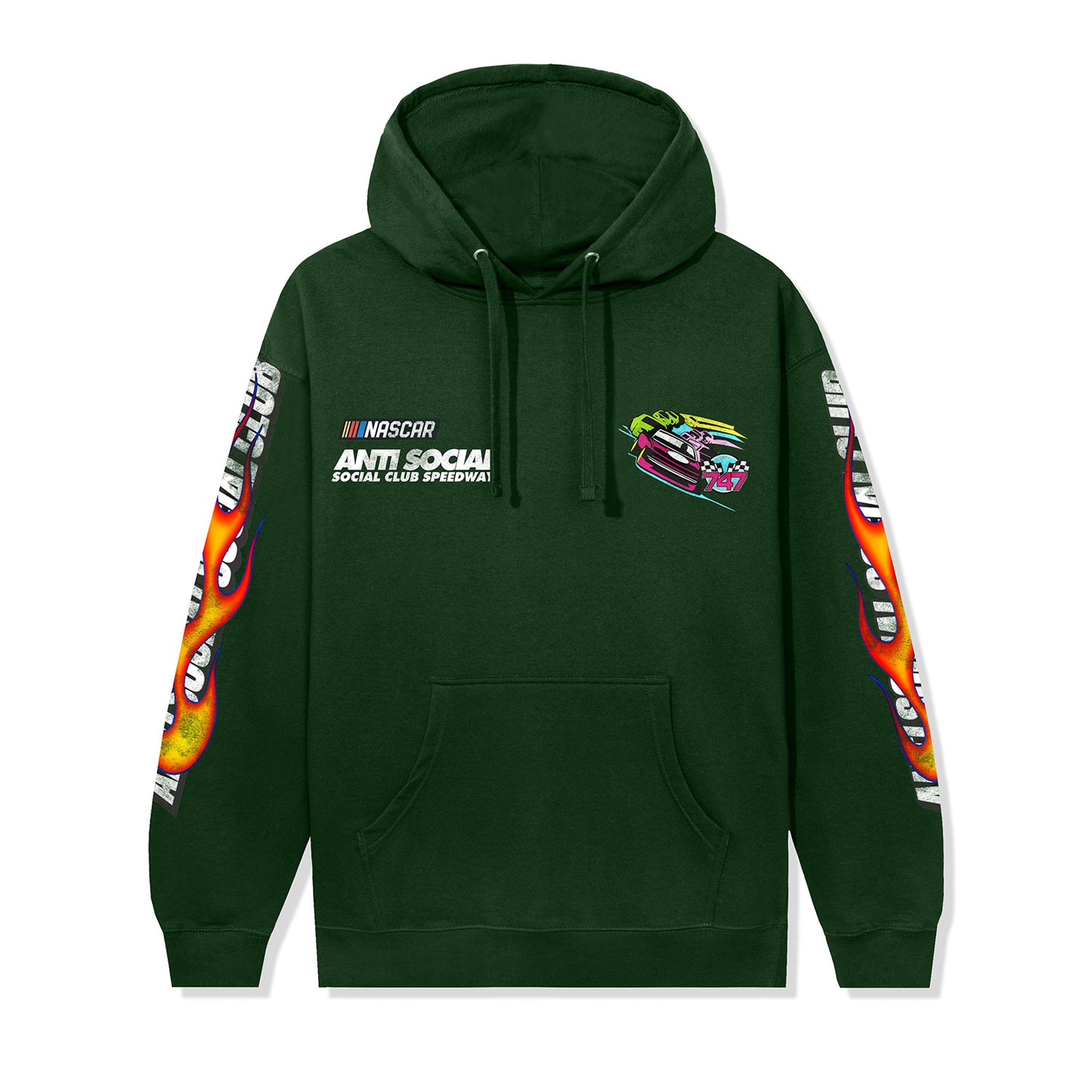 ASSC x Nascar Daytona Hoodie - Dark Green