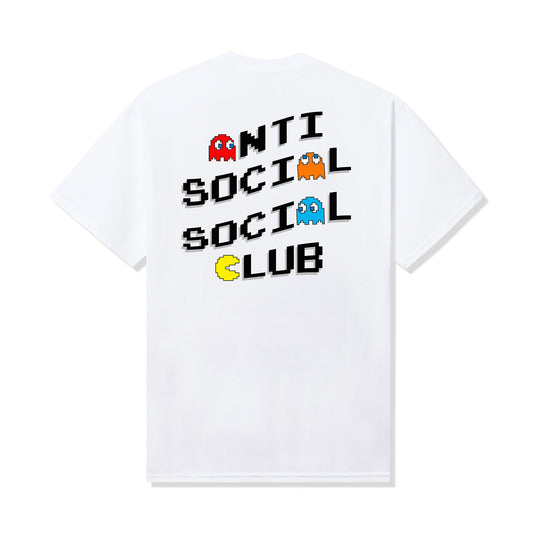 ASSC X Pac Man Pixel Tee - White