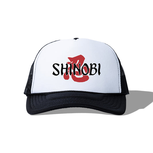 ASSC X Shinobi Logo Cap - Black/White