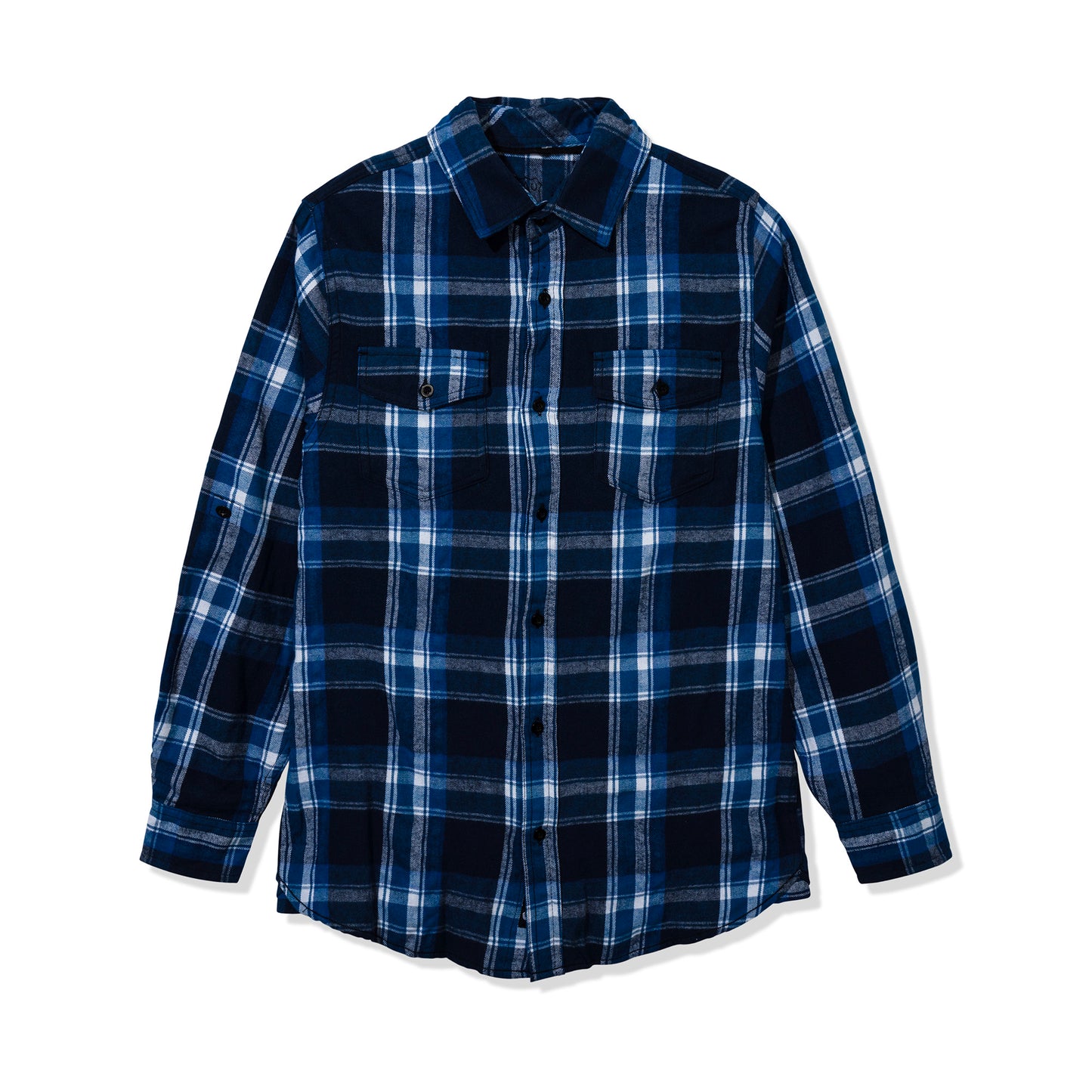 ASSC  X Everton FC Evertonian Flannel Button Up - Blue