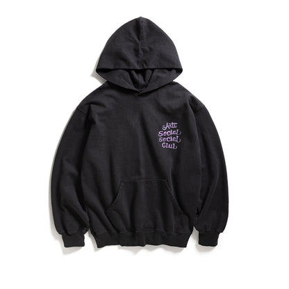 AIRBRUSHED HOODIE - BLACK