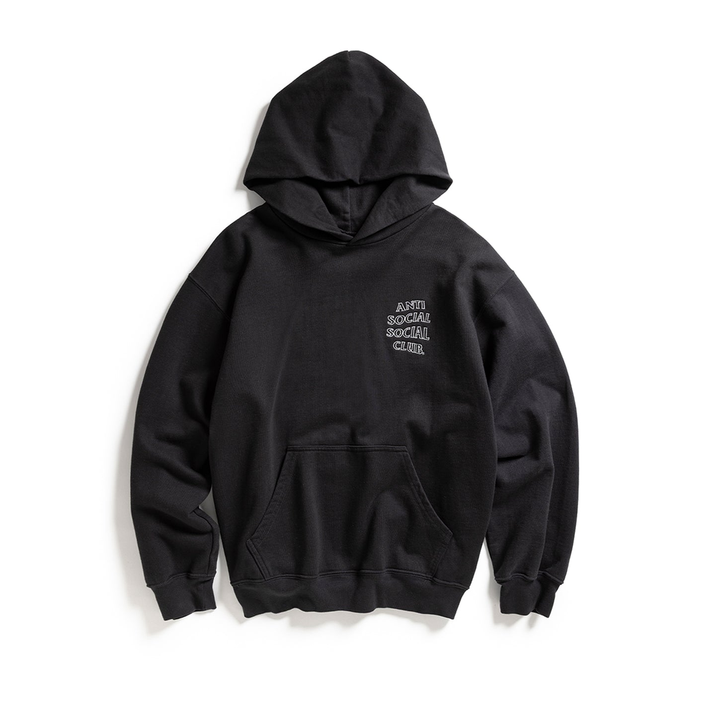 APPLIQUE MIND GAMES HOODIE - BLACK