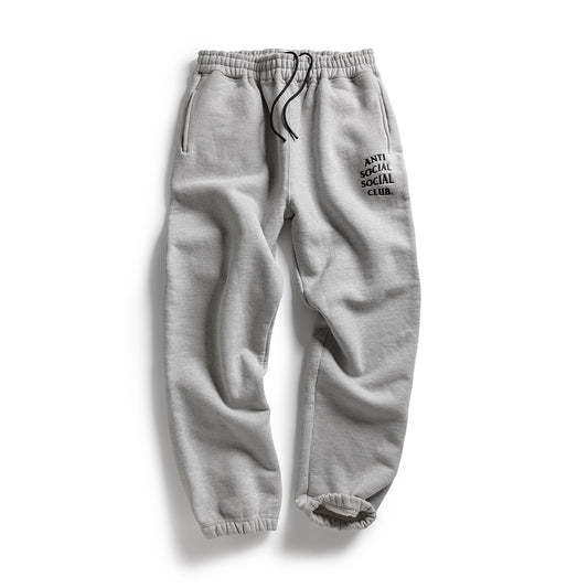 EMBROIDERED SWEATS - GRAY