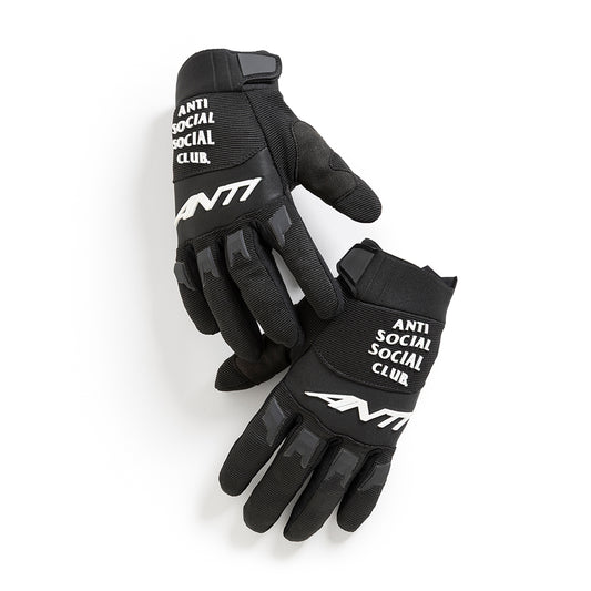 MOTORCYCLE GLOVES - BLACK