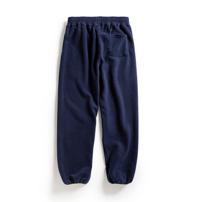 POLAR FLEECE SWEATPANTS - NAVY