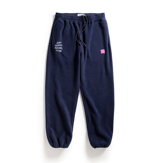 POLAR FLEECE SWEATPANTS - NAVY