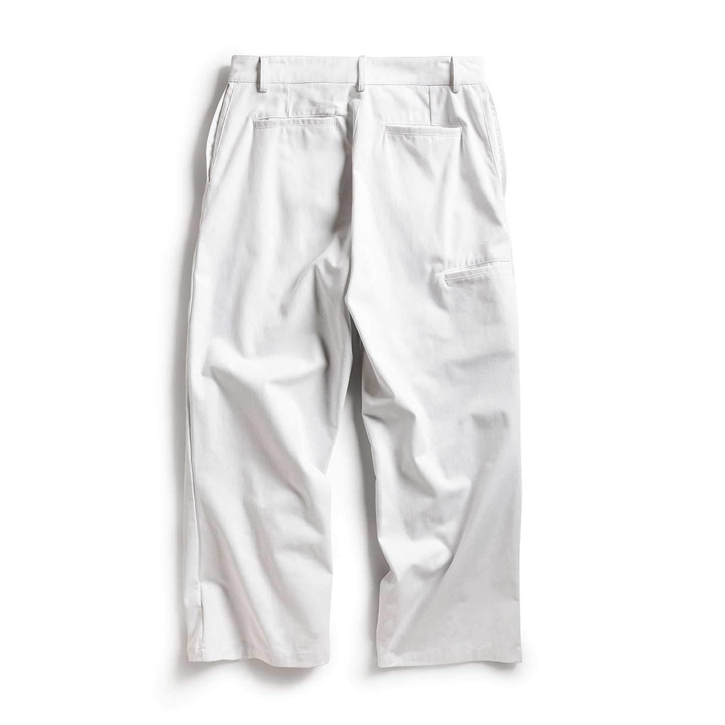 PATCHED UP RACING PANTS - WHITE