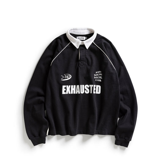 RUGBY POLO - BLACK