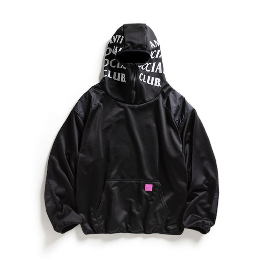 SKI MASK HOODIE - BLACK