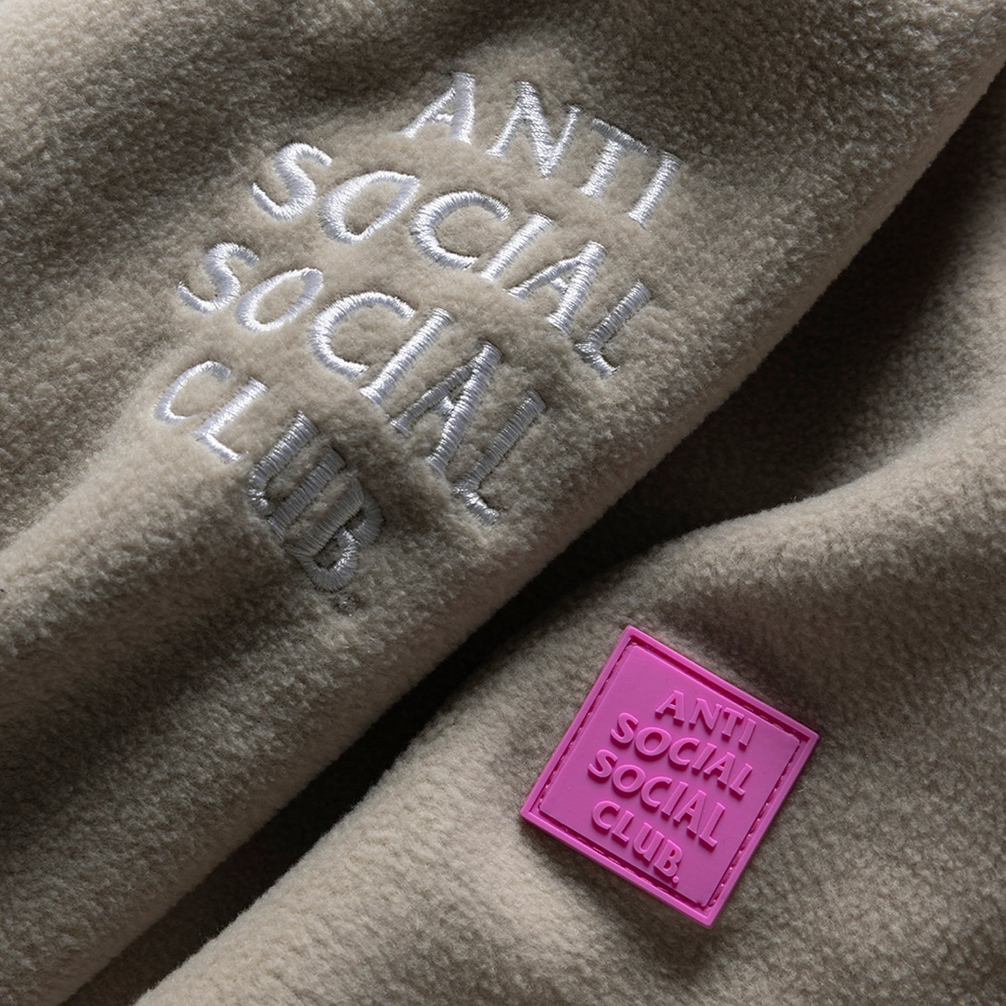 POLAR FLEECE SWEATPANTS - TAN