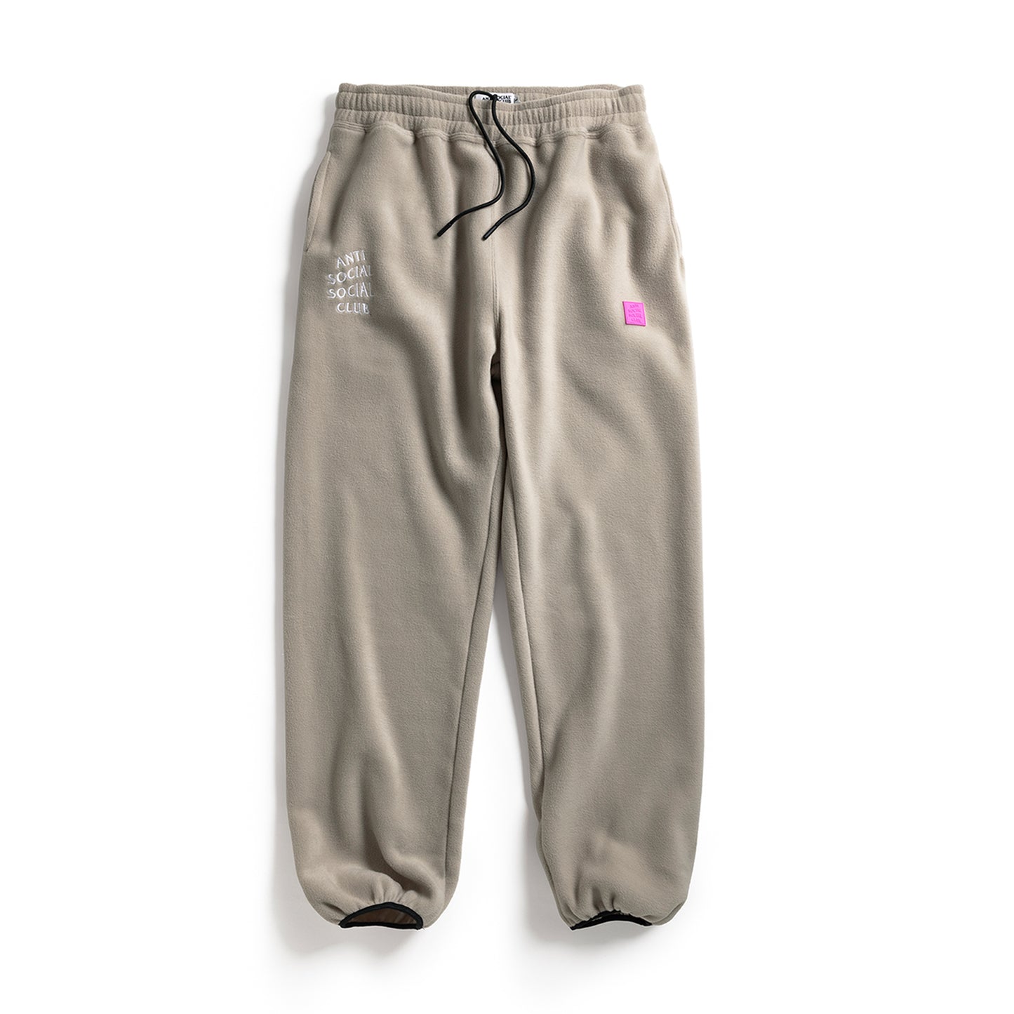 POLAR FLEECE SWEATPANTS - TAN