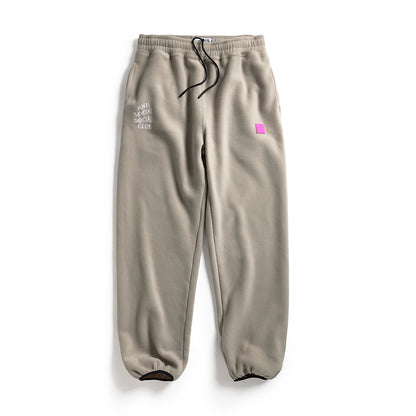 POLAR FLEECE SWEATPANTS - TAN