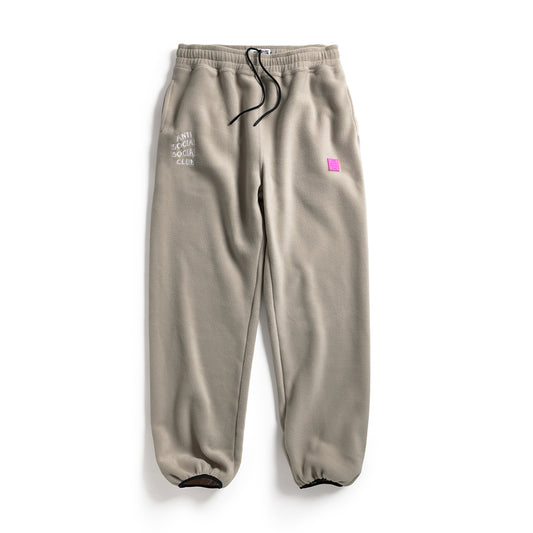 POLAR FLEECE SWEATPANTS - TAN