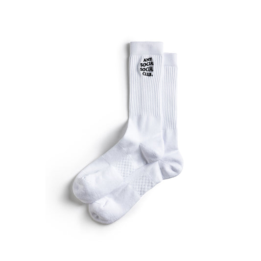 EMBROIDERED SOCKS - WHITE